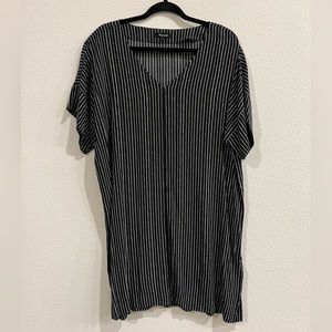 Madewell striped shift dress. Size XL